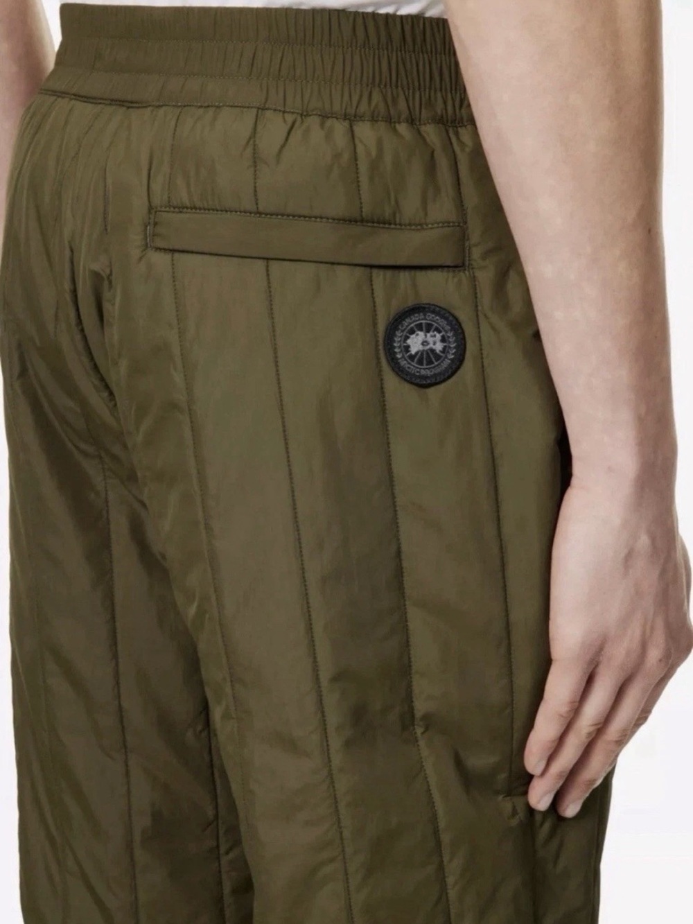 Canada Goose Carlyle Military Green Quilted Down Pants Men’s XL NWTS MSRP $525